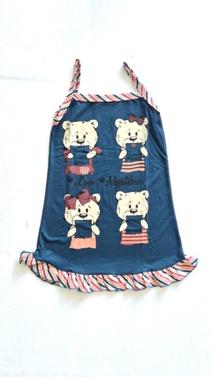 CAMISOLA INFANTIL PV DE ALÇINHA C/ BABADO