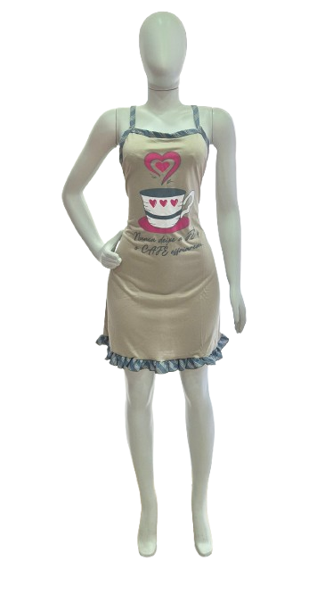 CAMISOLA DE ALÇA COM BABADO ADULTO