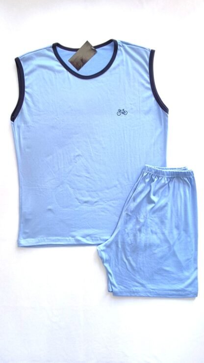 Pijama  Regata com short - Masc. Adulto