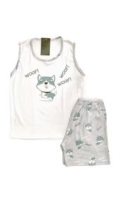 PIJAMA REGATA COM SHORT - INFANTIL MASCULINO