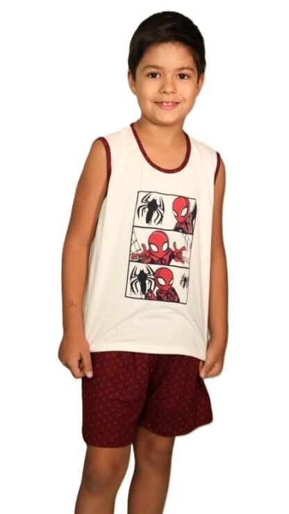 PIJAMA CAMISETA REGATA COM SHORT - INFANTIL SUED