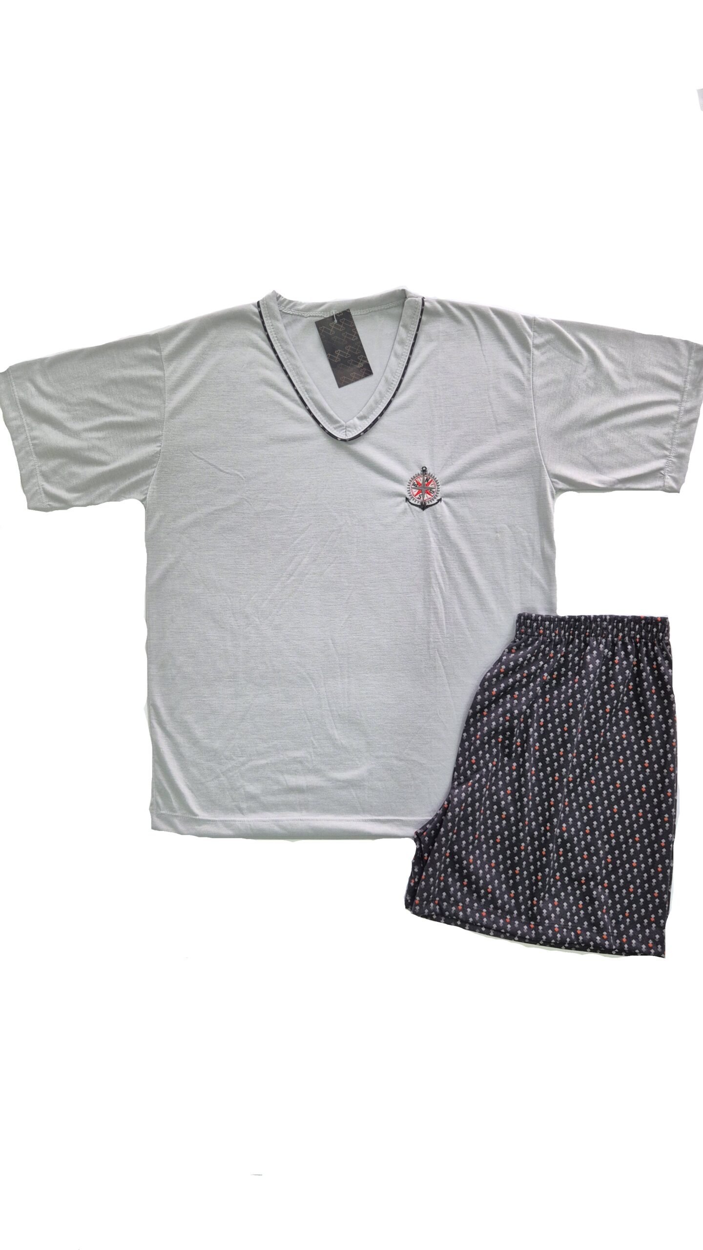 PIJAMA MANGA CURTA COM SHORT - PV MASCULINO