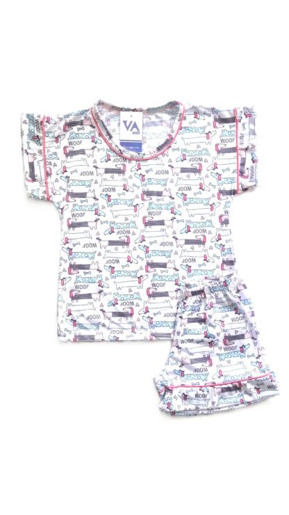 PIJAMA INFANTIL PV MANGA CURTA COM SHORT